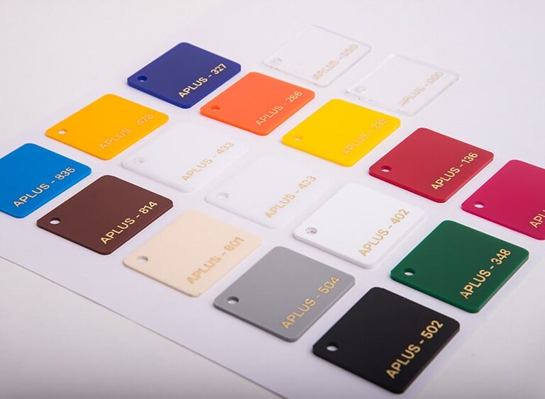 مشخصات کلی انواع ورق اکریلیک