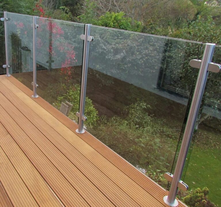 استفاده از نرده پلکسی گلاس یا نرده های پلی کربنات