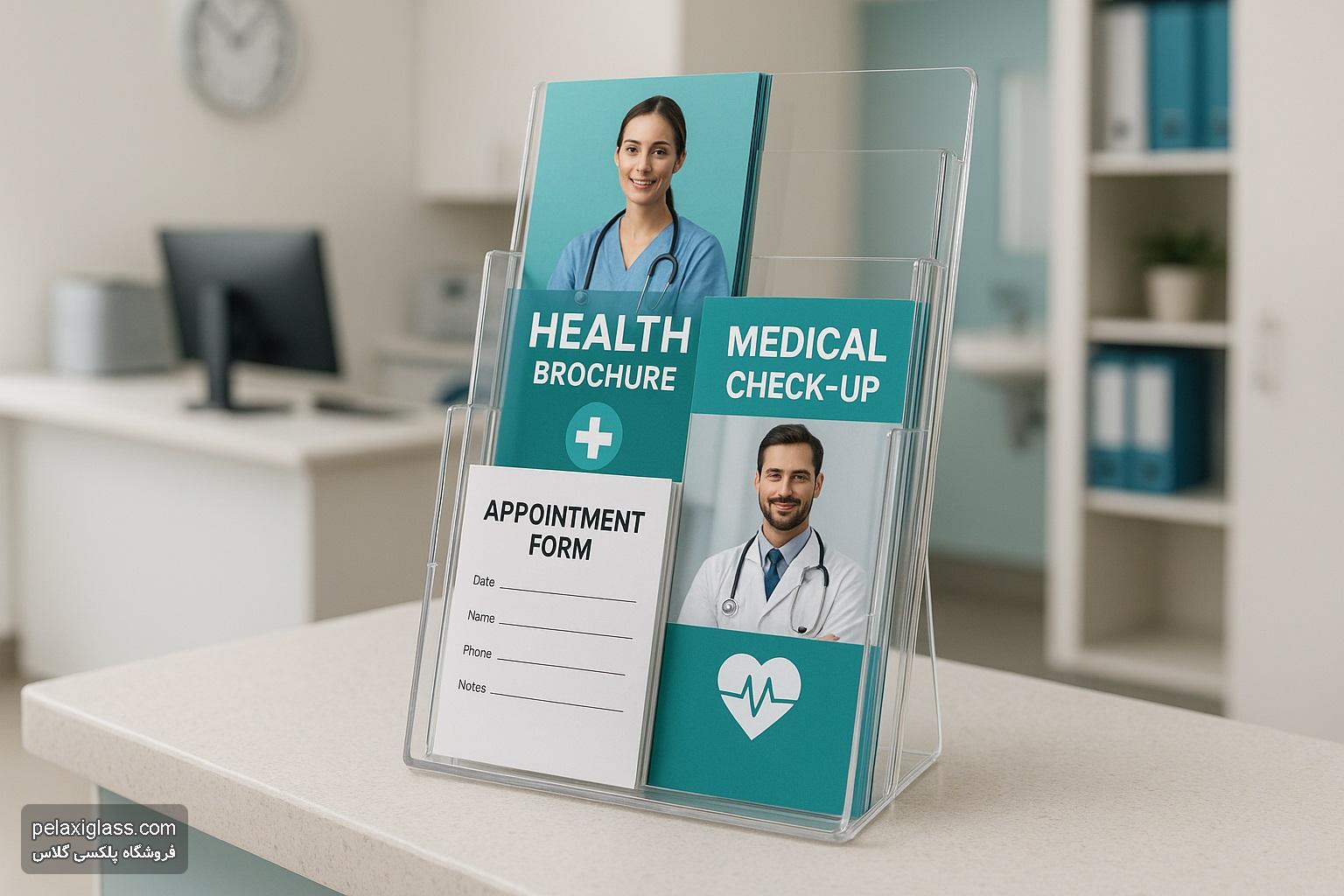 لیست قیمت و مدلهای متنوع استند بروشور و کاتالوگ طبقاتی