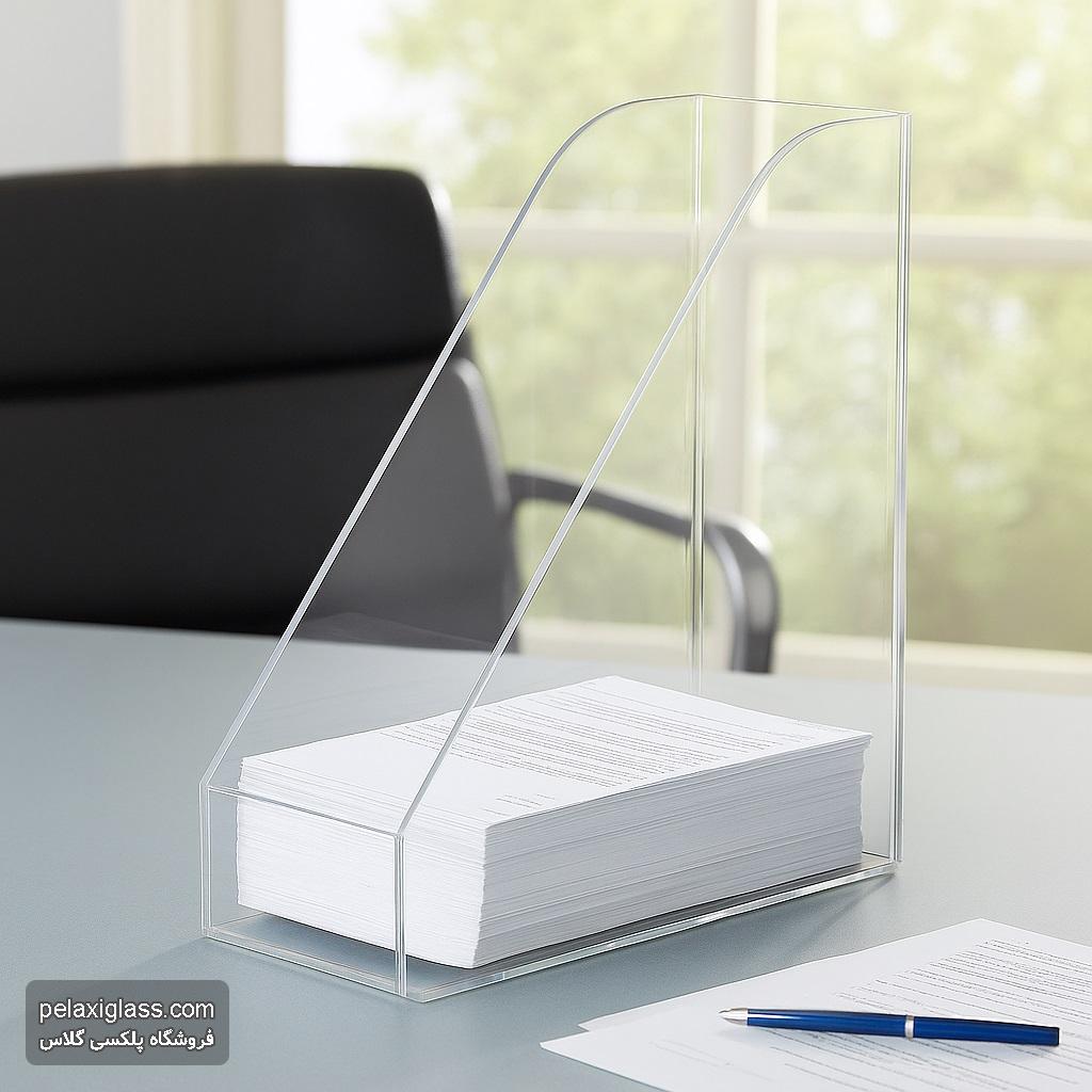 خرید آنلاین هولدر کاغذ رومیزی پلکسی گلاس – فروشگاه پلکسی گلاس