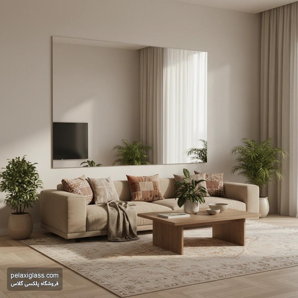 آینه پلکسی گلاس نشکن؛ نورپردازی بهتر، طراحی لوکس، دوام بالا