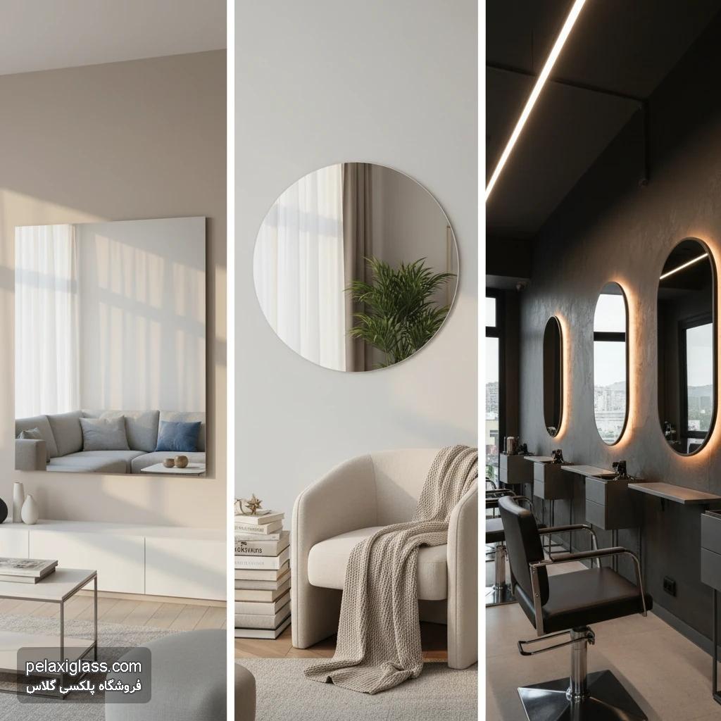 آینه نشکن چسبی پلکسی گلاس؛ انتخاب حرفه‌ای برای سالن‌های مدرن
