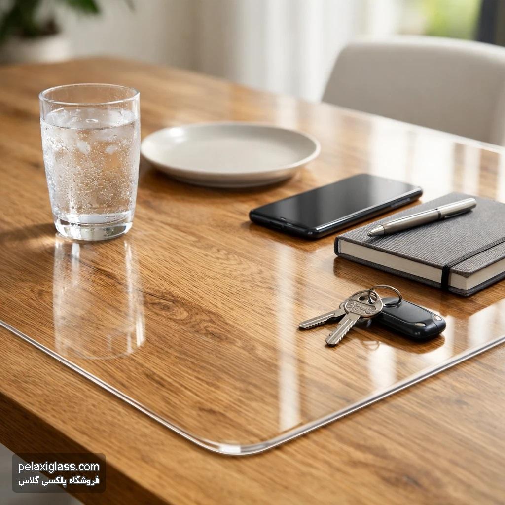 قیمت و خرید طلق رومیزی شفاف ضدخش | ارسال سریع به سراسر کشور